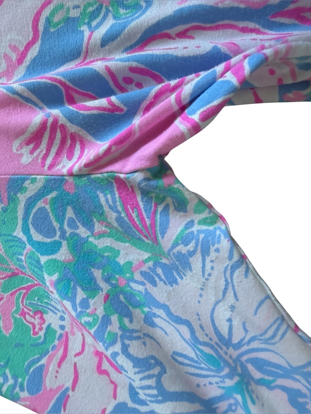 Lilly Pulitzer Sophie Dress L Viva La Lilly Tropical Floral Shift Dress - Picture 7 of 10